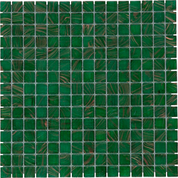 Skleněná mozaika Mozaika Medium Green Gold