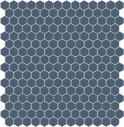 Skleněná mozaika Mozaika 318A SATINATO hexagony