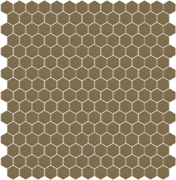 Skleněná mozaika Mozaika 322A SATINATO hexagony