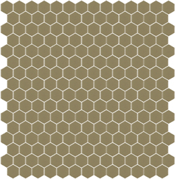 Skleněná mozaika Mozaika 328A SATINATO hexagony
