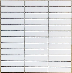 Keramická mozaika Mozaika Bílá matná 2510