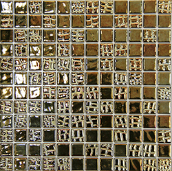 Skleněná mozaika Mozaika PELLE DORADO 50%