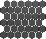 Keramická mozaika Mozaika HEX5 Grey Glossy