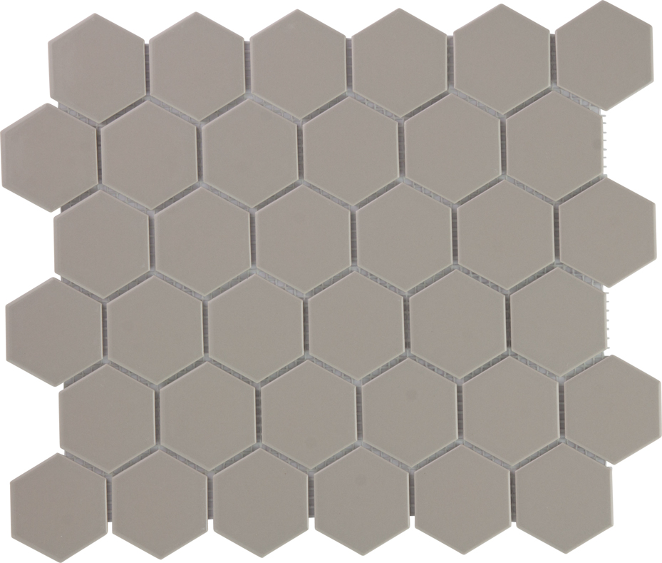 Mozaika HEX5 Taupe Glossy