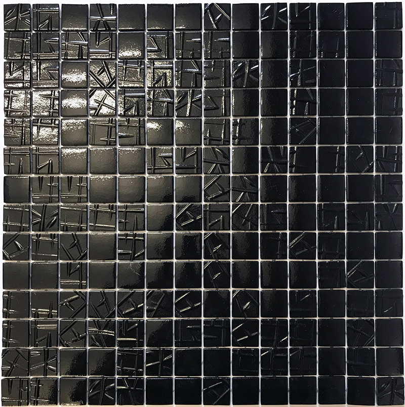 101C INTERLOCKED BLACK MIX