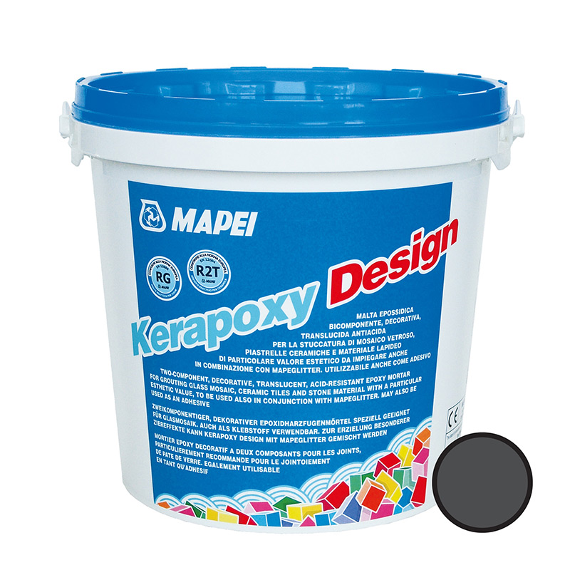 KERAPOXY DESIGN 114 ANTRACIT 3 KG
