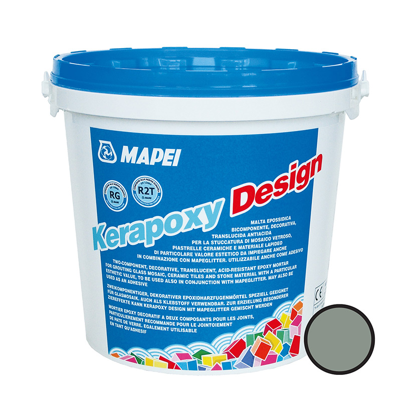 KERAPOXY DESIGN 115 ŘÍČNÍ ŠEDÁ 3 KG
