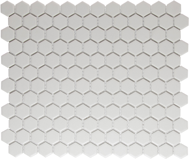 Mozaika HEX 2 Super White