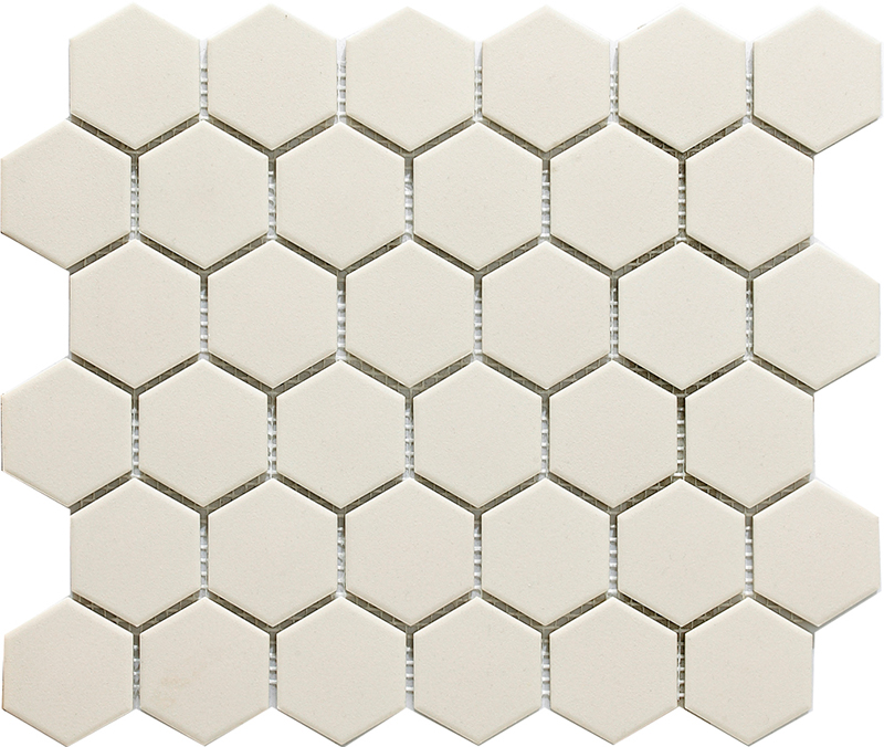 Mozaika HEX 5 White