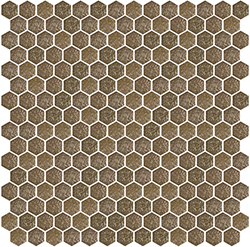 Skleněná mozaika Mozaika 712 HEXAGON