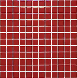 Keramická mozaika Mozaika Red Glossy 23