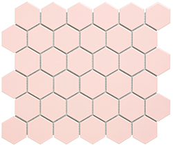 Keramická mozaika Mozaika HEX5 Rose Glossy