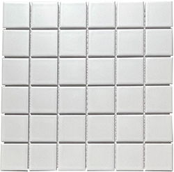 Keramická mozaika Mozaika White mat 48
