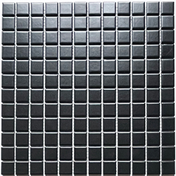 Keramická mozaika Mozaika Black mat 23