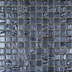 Skleněná mozaika Mozaika BAMBOO ANTRACITA 50%