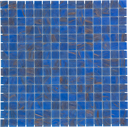 Obklad skleněná Mozaika Blue Gold