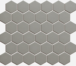 Obklad keramická Mozaika HEX 5 Dark Grey
