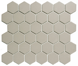 Keramická mozaika Mozaika HEX 5 Grey