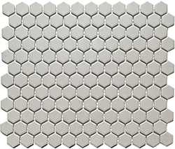 Keramická mozaika Mozaika HEX 2 Grey