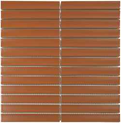 Keramická mozaika Mozaika KIT KAT Terra Cotta mat