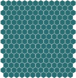 Skleněná mozaika Mozaika 127A SATINATO hexagony