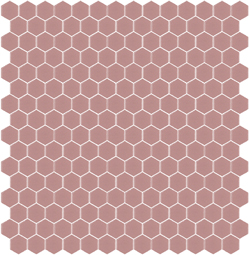 Skleněná mozaika Mozaika 166A SATINATO hexagony