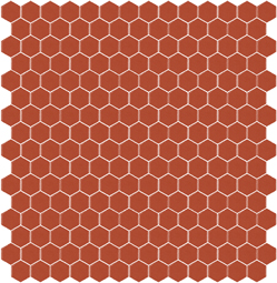 Skleněná mozaika Mozaika 172E SATINATO hexagony