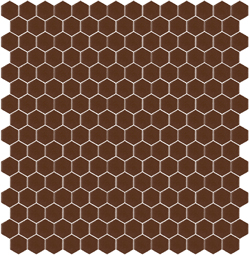 Obklad skleněná Mozaika 210A SATINATO hexagony