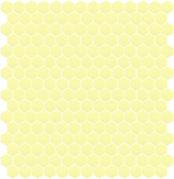 Skleněná mozaika Mozaika 303B SATINATO hexagony