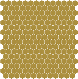 Obklad skleněná Mozaika 307A SATINATO hexagony