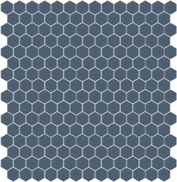 Skleněná mozaika Mozaika 318A SATINATO hexagony