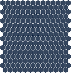 Obklad skleněná Mozaika 319B SATINATO hexagony