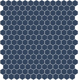 Skleněná mozaika Mozaika 319B SATINATO hexagony