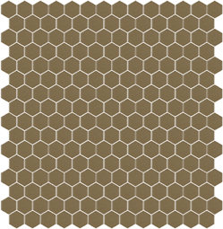 Skleněná mozaika Mozaika 322A SATINATO hexagony