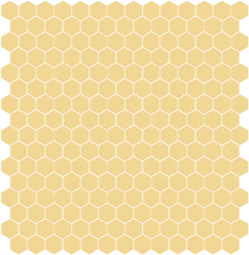 Skleněná mozaika Mozaika 336B SATINATO hexagony