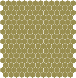 Obklad skleněná Mozaika 337B SATINATO hexagony