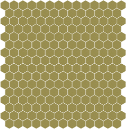 Skleněná mozaika Mozaika 337B SATINATO hexagony