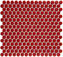Obklad keramická Mozaika Red Glossy