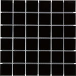 Obklad keramická Mozaika Black Glossy 48