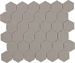 Keramická mozaika Mozaika HEX5 Taupe Glossy