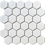 Obklad keramická Mozaika HEX5 White Glossy