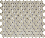 Obklad keramická Mozaika HEX Grey Glossy