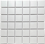 Keramická mozaika Mozaika White mat 48