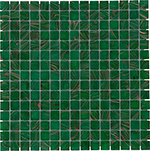Skleněná mozaika Mozaika Medium Green Gold