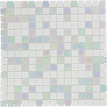 Skleněná mozaika Mozaika Rainbox White Pearl mix 