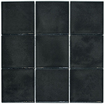 Keramická mozaika Black Glossy 97