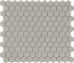 Interiérové obklady a dlažby Mozaika HEX 2 Grey