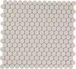 Obklad keramická Mozaika KOLEČKA White