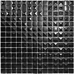 Obklad skleněná Mozaika 101C PYRAMIDAL BLACK MIX