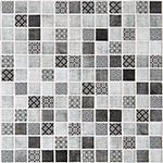 Skleněná mozaika Mozaika RIVIERE GRIS DECO  